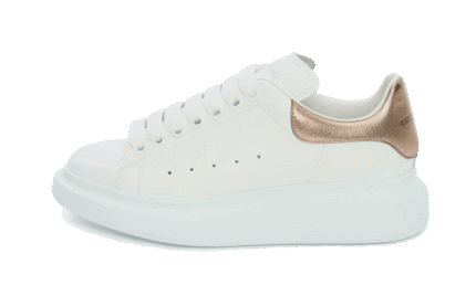 A.MCQUEEN – WHITE/ROSE GOLD