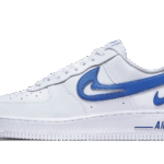 07 FM Cut Out Swoosh White Game Royal