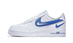 07 FM Cut Out Swoosh White Game Royal
