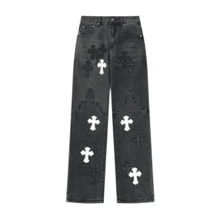 Pants Chrome Hearts Jeans Cross Patches CH135