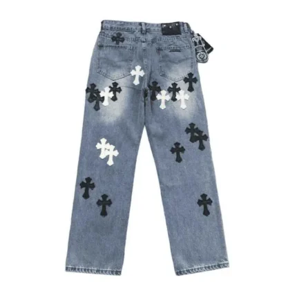 Pants Chrome Hearts Jeans Cross CH136