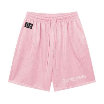 Shorts Chrome Hearts Varsity Mesh Love You CH138
