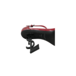 SANDALO OPYUM ROSSO VERNICE TACCO NERO LUCIDO - Image 3