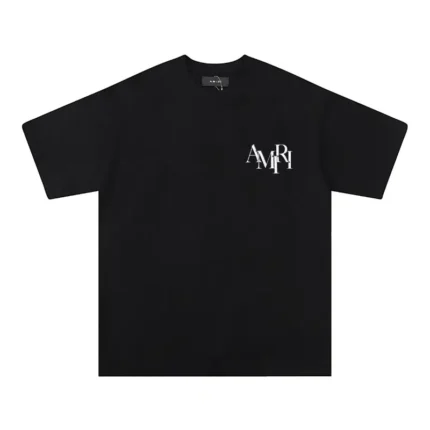 Amiri Logo Black/White T-Shirt AM003