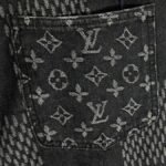 Louis Vuitton LV Patchwork Monogram Denim Pants - Image 5
