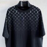 T-shirt Louis Vuitton Gradient Cotton Black - Image 2