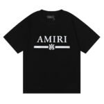 T-shirt Amiri Bar Logo Black