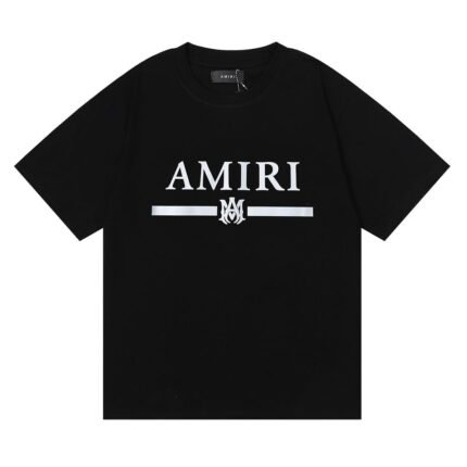 T-shirt Amiri Bar Logo Black