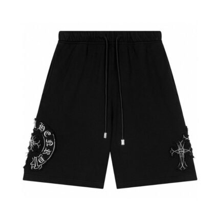 Shorts Chrome Hearts Black Cross Patch CH031