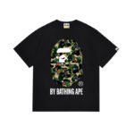T-shirt BAPE Camo Flower Ape Head Black BP050