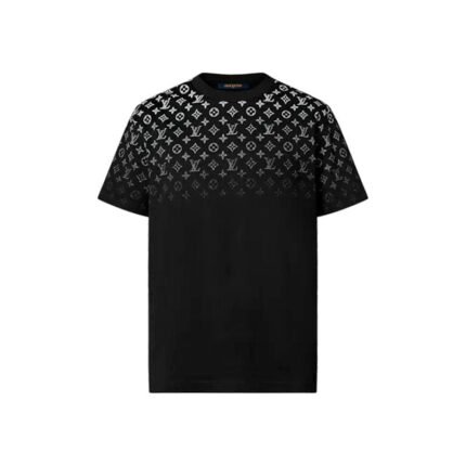 T-shirt Louis Vuitton Gradient Cotton Black
