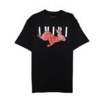 T-shirt Amiri Rabbit Logo Black