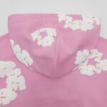 Hoodie Denim Tears The Cotton Wreath Pink - Image 5