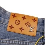 Jeans Louis Vuitton Faded Monogram Pocket Denim LV005 - Image 5