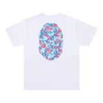 T-shirt BAPE Color Camo Ape Head White BP007 - Image 2