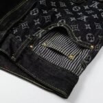 Jeans Louis Vuitton x Nigo Monogram Patchwork Denim - Image 4