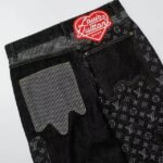 Jeans Louis Vuitton x Nigo Monogram Patchwork Denim - Image 3