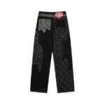 Jeans Louis Vuitton x Nigo Monogram Patchwork Denim - Image 2