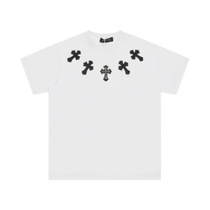 T-shirt Chrome Hearts Cross White CH011