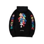 Hoodie Chrome Hearts Colorful Crosses Design CH076 - Image 2