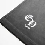 T-shirt Chrome Hearts Distressed Horseshoe Grey Logo - Image 7