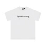 T-shirt Chrome Hearts Horseshoe White Logo