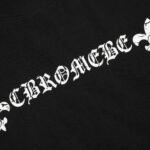 T-shirt Chrome Hearts Horseshoe Black Logo - Image 4