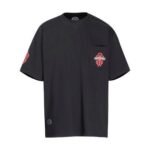 T-shirt Chrome Hearts Red Cross Crest Black - Image 4