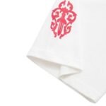 T-shirt Chrome Hearts Red Cross Crest White - Image 9