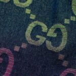 Shorts Gucci Multicolor GG Denim - Image 6