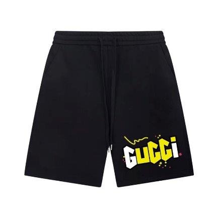 IMG10089 Shorts Gucci Logo Black - Image 1