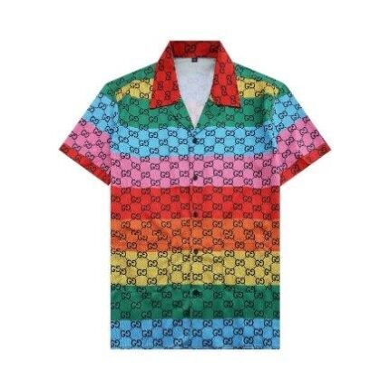 Shirt Gucci Rainbow Monogram