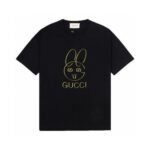 T-shirt Gucci Bunny Black