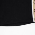 Shorts Gucci Monogram Trim Black - Image 7