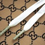 Pants Gucci Monogram Wide-Leg Beige - Image 6