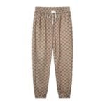 Pants Gucci GG Beige Drawstring Joggers
