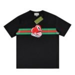 T-shirt Gucci Heart Logo Black