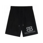 Shorts Balenciaga BB Logo Embroidery