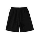 Shorts Balenciaga Balen Ciaga Print Black - Image 2