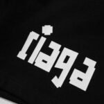 Shorts Balenciaga Balen Ciaga Print Black - Image 4