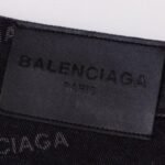 Jeans Balenciaga Monogram Black - Image 5