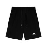 Shorts Balenciaga Logo Black