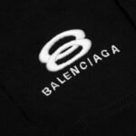 Shorts Balenciaga Logo Black - Image 4