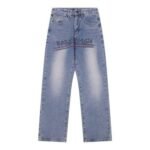 Jeans Balenciaga Logo Vintage Blue