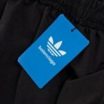 Shorts Balenciaga x Adidas Trefoil Logo Black - Image 7