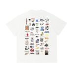 T-shirt Off-White Multi Logo Graphic White Oversized - Image 2
