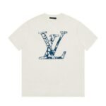T-shirt Louis Vuitton Cracked Monogram Ivory