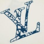 T-shirt Louis Vuitton Cracked Monogram Ivory - Image 3