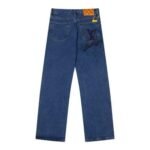 Jeans Louis Vuitton Blue Monogram Pocket Denim