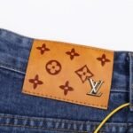 Jeans Louis Vuitton Blue Monogram Pocket Denim - Image 5